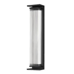 Creative Strip Waterproof Black Modern LED Wall Lamp Outdoor Wall Lights - Lamp Outdoor