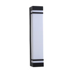 Rectangle Modern Waterproof LED Black Outdoor Wall Lighting - Lamp Outdoor