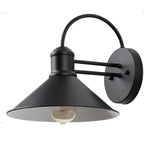 Retro Conical Iron Waterproof Industrial Style Outdoor Wall Lamp Exterior Lights - Lamp Outdoor