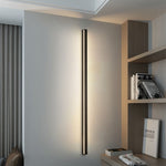 Long LED Linear Lights Dimmable RGB Black Minimalist Wall Lights - Lamp Outdoor
