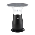Efficient 3.5W Solar LED Path Downlights 360° Modern Black Landscape Lighting - Lamp Outdoor