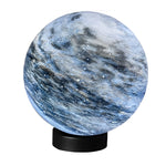 Round Glass Planets Design Waterproof Modern Outdoor Fence Post Lights - Lamp Outdoor