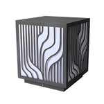 Square Creative LED Waterproof Modern Outdoor Fence Post Lights Pillar Light - Lamp Outdoor