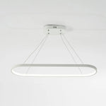 Junel Minimalist Oval Interior Hanging Pendant Light - Lamp Outdoor