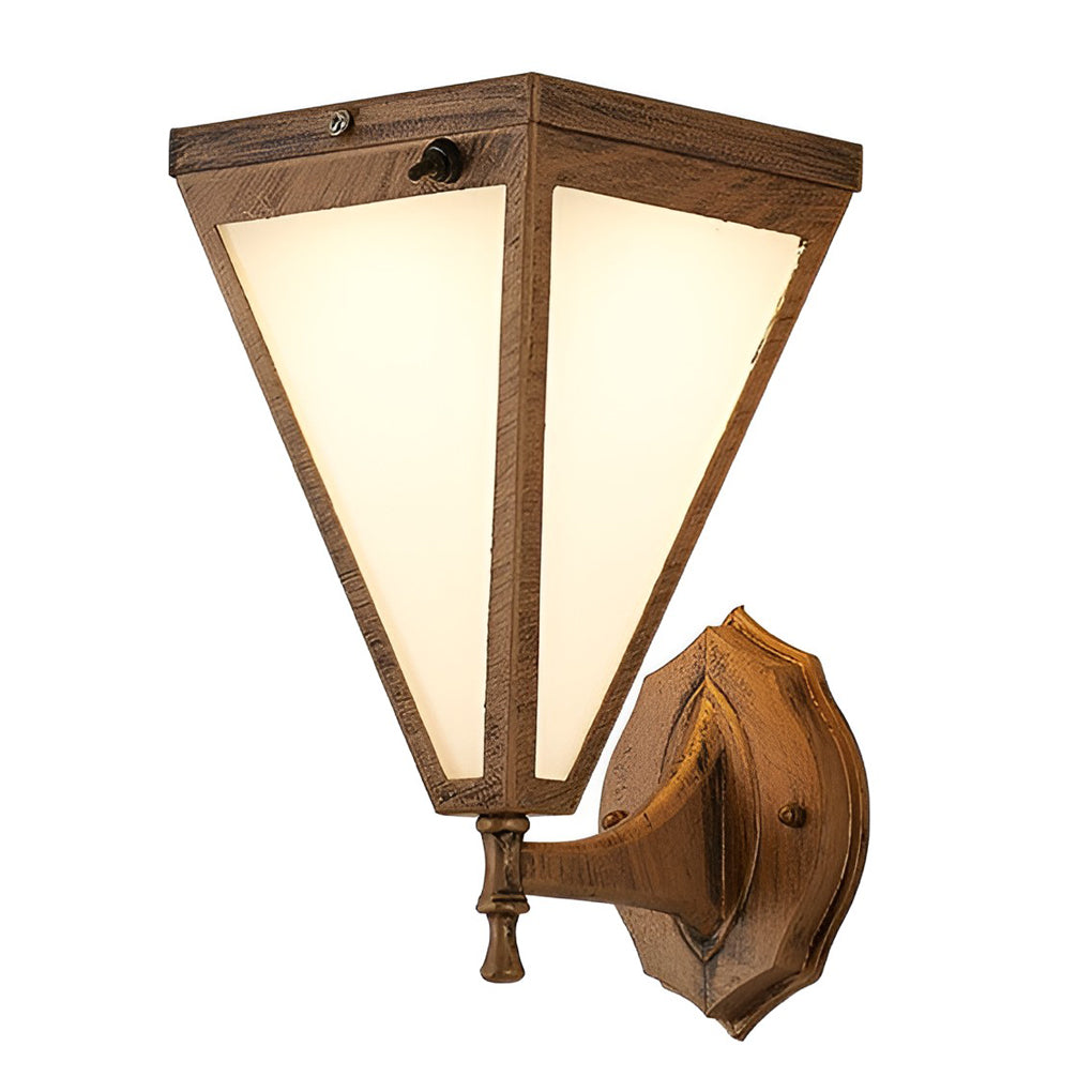 Industrial Tapered Dimmable Plug-in Solar Waterproof LED Outdoor Wall Lighting - Lamp Outdoor