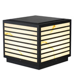 Square IP65 Waterproof LED Solar Modern Outdoor Deck Post Lights Pillar Light - Lamp Outdoor