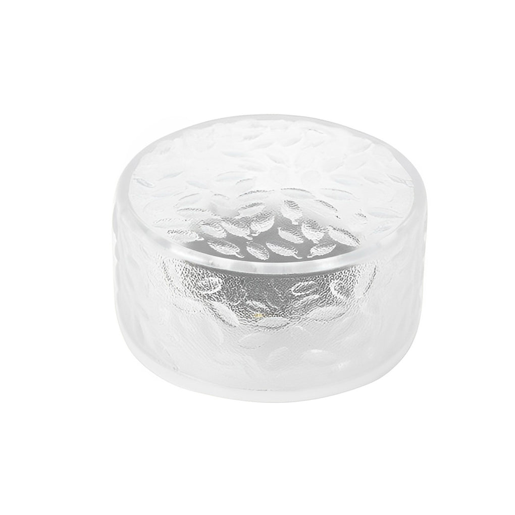 4 Pcs Integrated LED Round Ice Bricks Lights Steps Lighting for Christmas Ambience - Lamp Outdoor