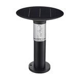Solar Path Lights with Innovative Round Top Disk Down Lighting and Bubble Design - Lamp Outdoor
