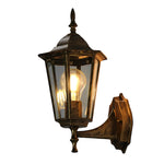 Retro Hexagonal Waterproof European Style Outdoor Wall Lights Wall Lamp - Lamp Outdoor