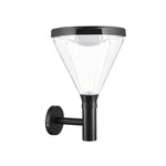 Waterproof Dimmable LED Black Modern Solar Outdoor Wall Lights Wall Lamp - Lamp Outdoor