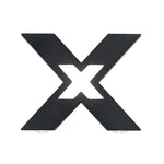 X Shape Creative Waterproof LED Black Modern Outdoor Wall Lamp Exterior Lights - Lamp Outdoor
