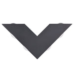 V-shaped Waterproof LED Black Modern Outdoor Wall Lamp Wall Washer Light - Lamp Outdoor