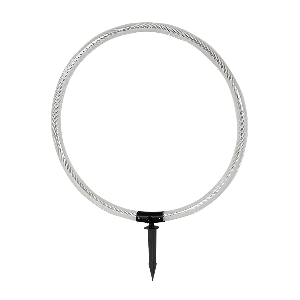 Sleek Ring LED Lawn Lamp Modern Waterproof Solar Landscape Lighting - Lamp Outdoor