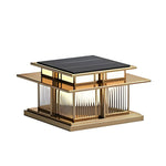 Outdoor IP65 Waterproof LED Modern Solar Post Caps Lights Pillar Light - Lamp Outdoor