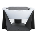 Waterproof LED Gray Modern Outdoor Solar Deck Post Lights Pillar Light - Lamp Outdoor