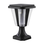 LED Waterproof Motion Sensor Light-control Modern Solar Post Caps Lights - Lamp Outdoor
