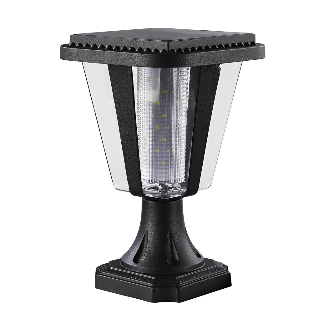 LED Waterproof Motion Sensor Light-control Modern Solar Post Caps Lights - Lamp Outdoor