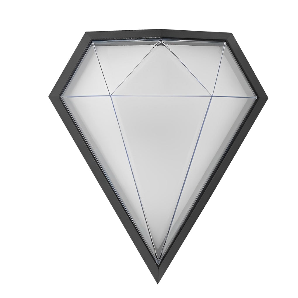 Creative Geometric LED Waterproof Black Modern Wall Lamp Exterior Lights - Lamp Outdoor