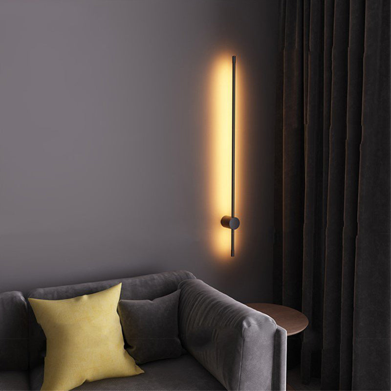 Arisha Minimalist Rotatable Linear LED Outdoor Wall Lamp Corridor Garden - Lamp Outdoor