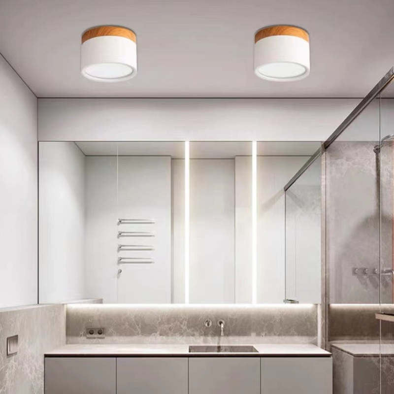 Jojo Cylindrical Flush Mount Ceiling Light - Lamp Outdoor