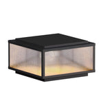 Outdoor Pillar Light Fixtures Cast Aluminum Square Waterproof - Lamp Outdoor