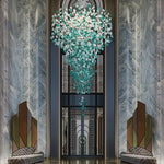 Veshaa Postmodern Luxury Stone Crystal Chandelier - Lamp Outdoor