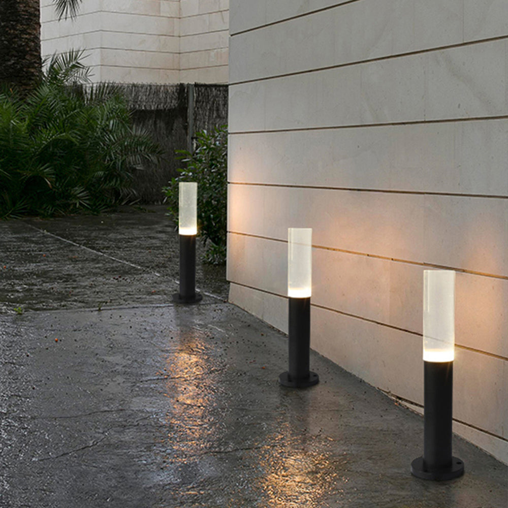 Ray Metal Cylindrical Outdoor Path Light - Lamp Outdoor