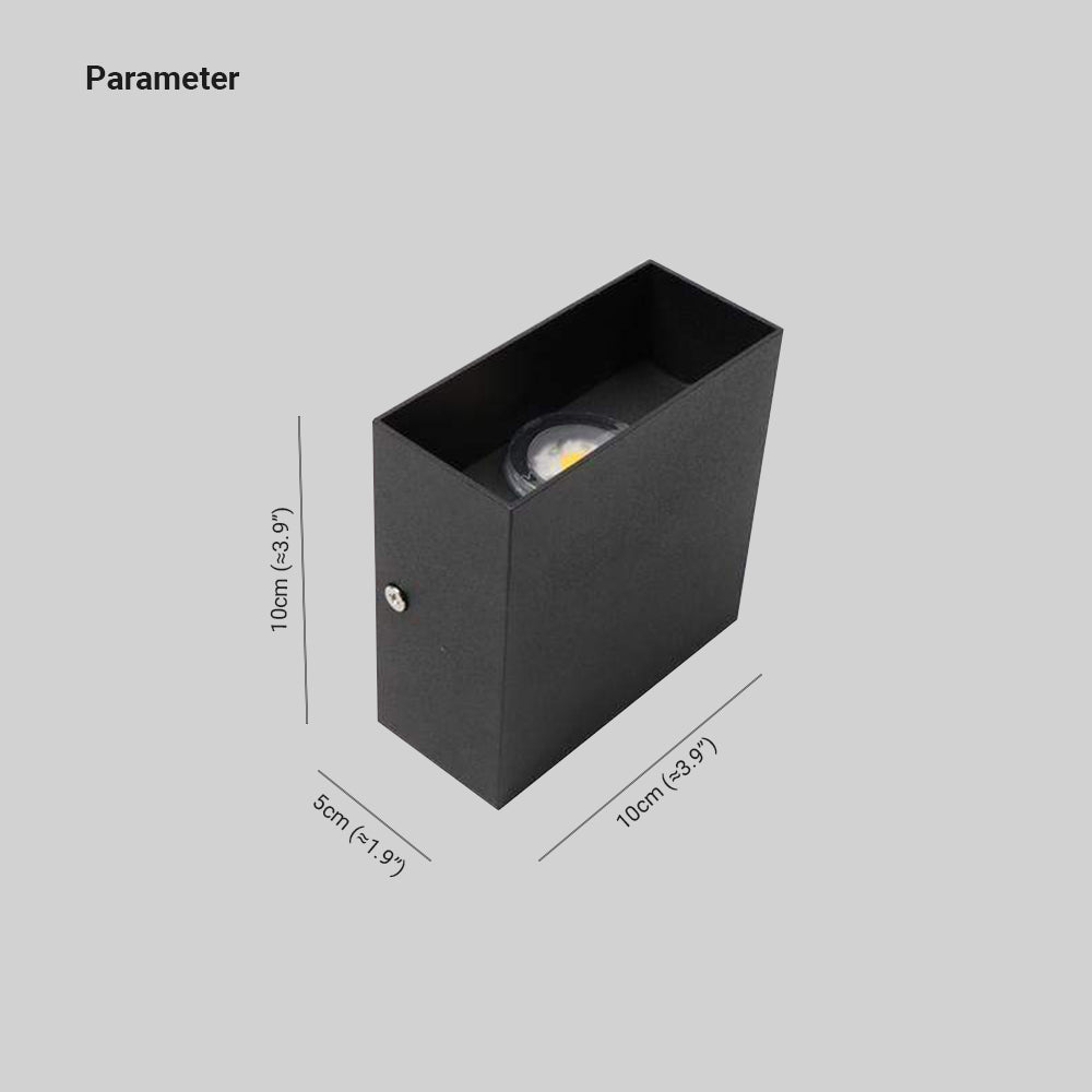 Nexu Modern Adjustable Square Outdoor Wall Lamp LED - Lamp Outdoor