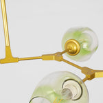 Kirae Nordic Modern Glass Pendant Light Clear Bubble - Lamp Outdoor