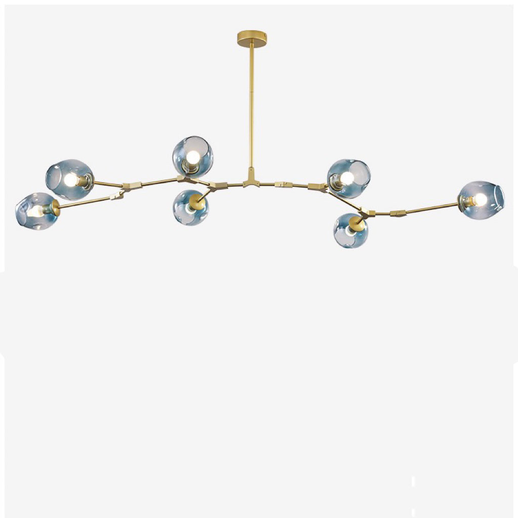 Kirae Nordic Modern Glass Pendant Light Clear Bubble - Lamp Outdoor