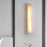 Arisha Modern Rectangular Marble Outdoor Wall Lamp - Lamp Outdoor