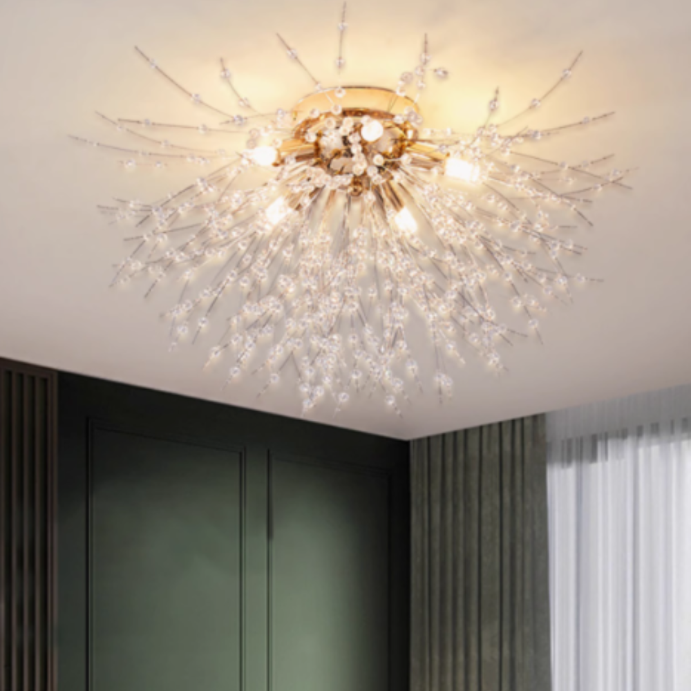 Kalia Vintage Pendant Light Dandelion firework - Lamp Outdoor