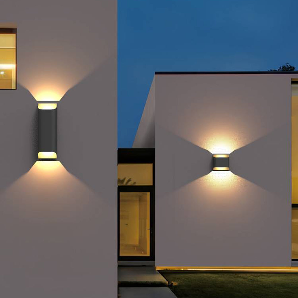 Ray Modern LED Outdoor Wall Lamp Metal Courtyard - Lamp Outdoor