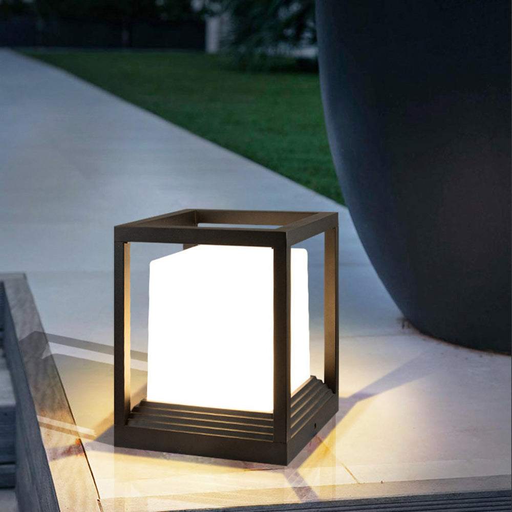 Ray Modern Rectangular Metal Outdoor Lamps - Lamp Outdoor