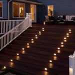 Ray Modern Metal Rectangular Waterproof Outdoor Deck Step Light - Lamp Outdoor