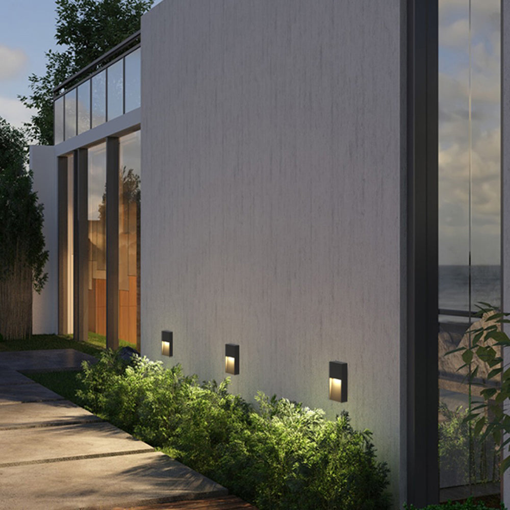 Ray Metal Rectangular Outdoor Deck Step Light - Lamp Outdoor