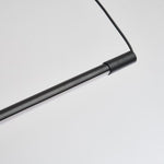 Zynar Minimalist Linear Pendant Light, Black - Lamp Outdoor