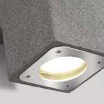 Ray Minimalist Square LED Outdoor Wall Lamp Cement Garden Corridor Balcony - Lamp Outdoor