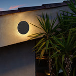 Klyne Minimalist Round/Square Outdoor Wall Lamp LED, Black/White - Lamp Outdoor