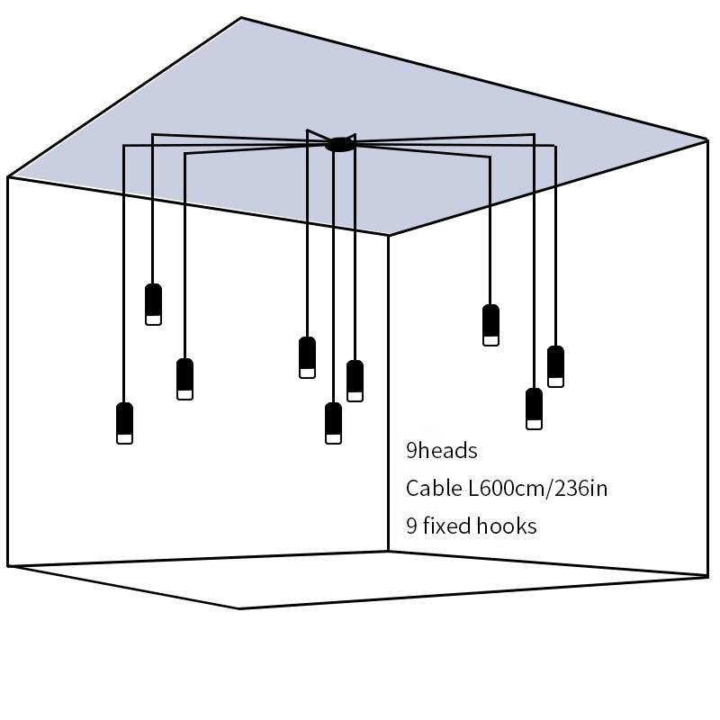 Line Form Pendant light - Lamp Outdoor