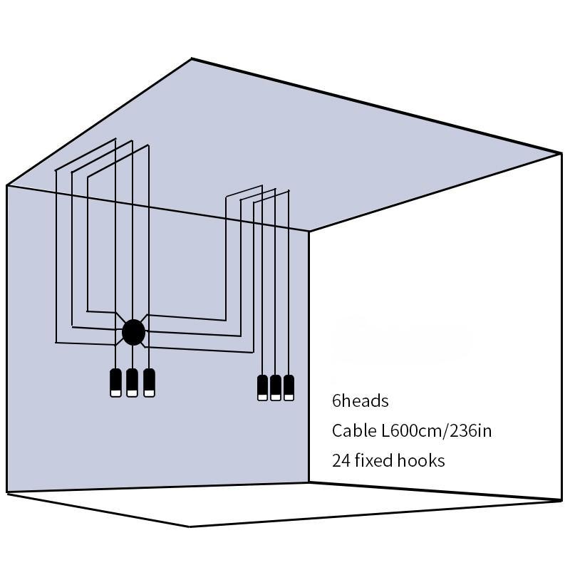 Line Form Pendant light - Lamp Outdoor