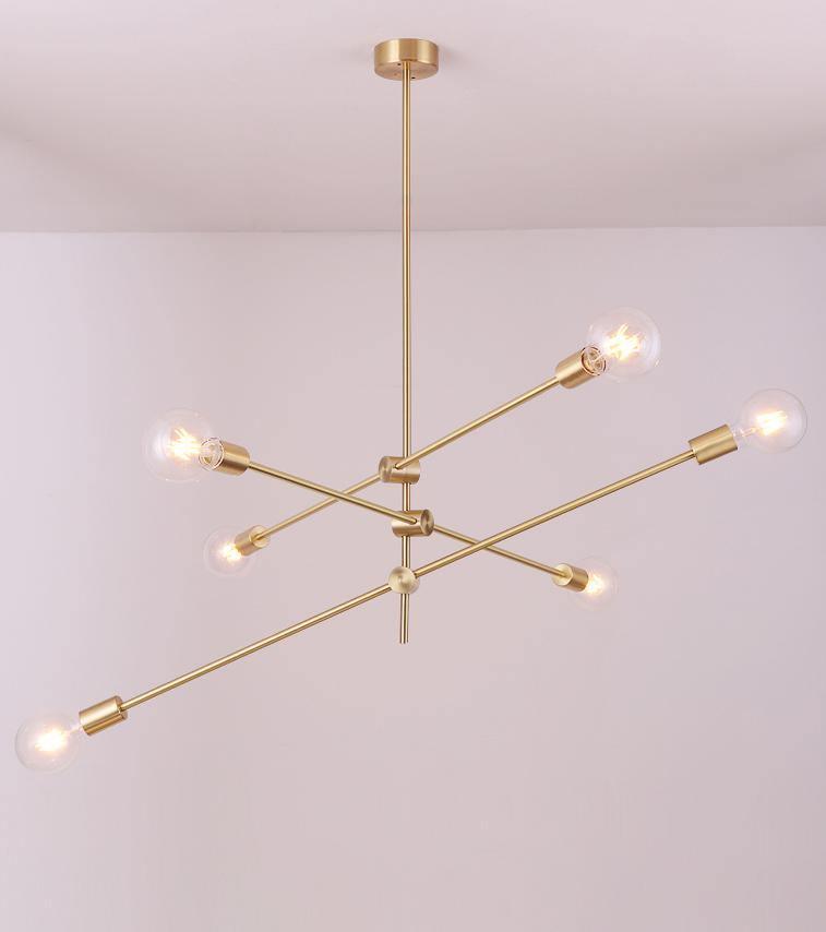 Edward Modern Metal Chandelier - Lamp Outdoor