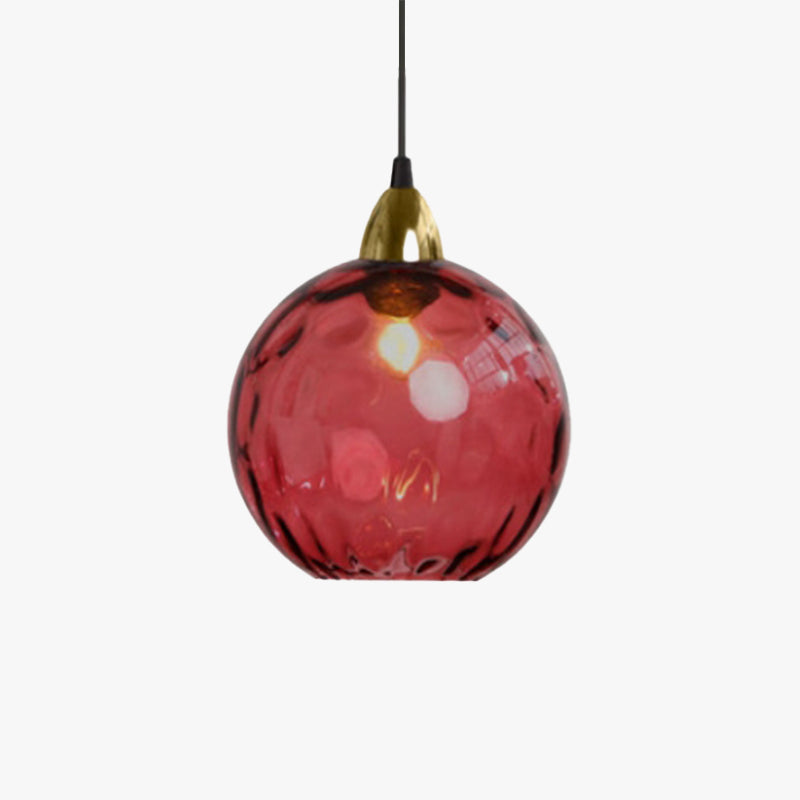 Water Ripple Glass Pendant Lights - Lamp Outdoor