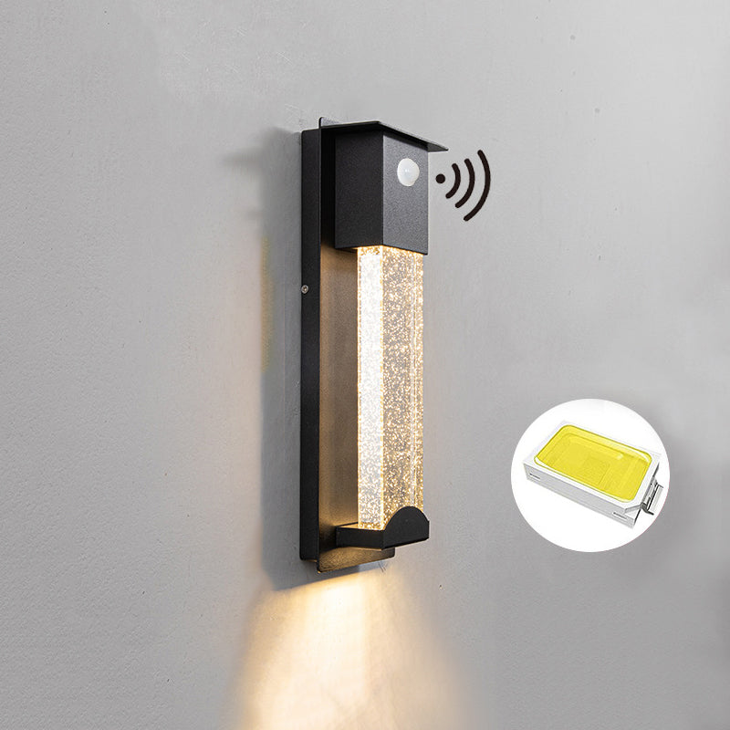 Ray Modern Design Square LED Outdoor Wall Lamp Metal Glass Garden Corridor - Lamp Outdoor