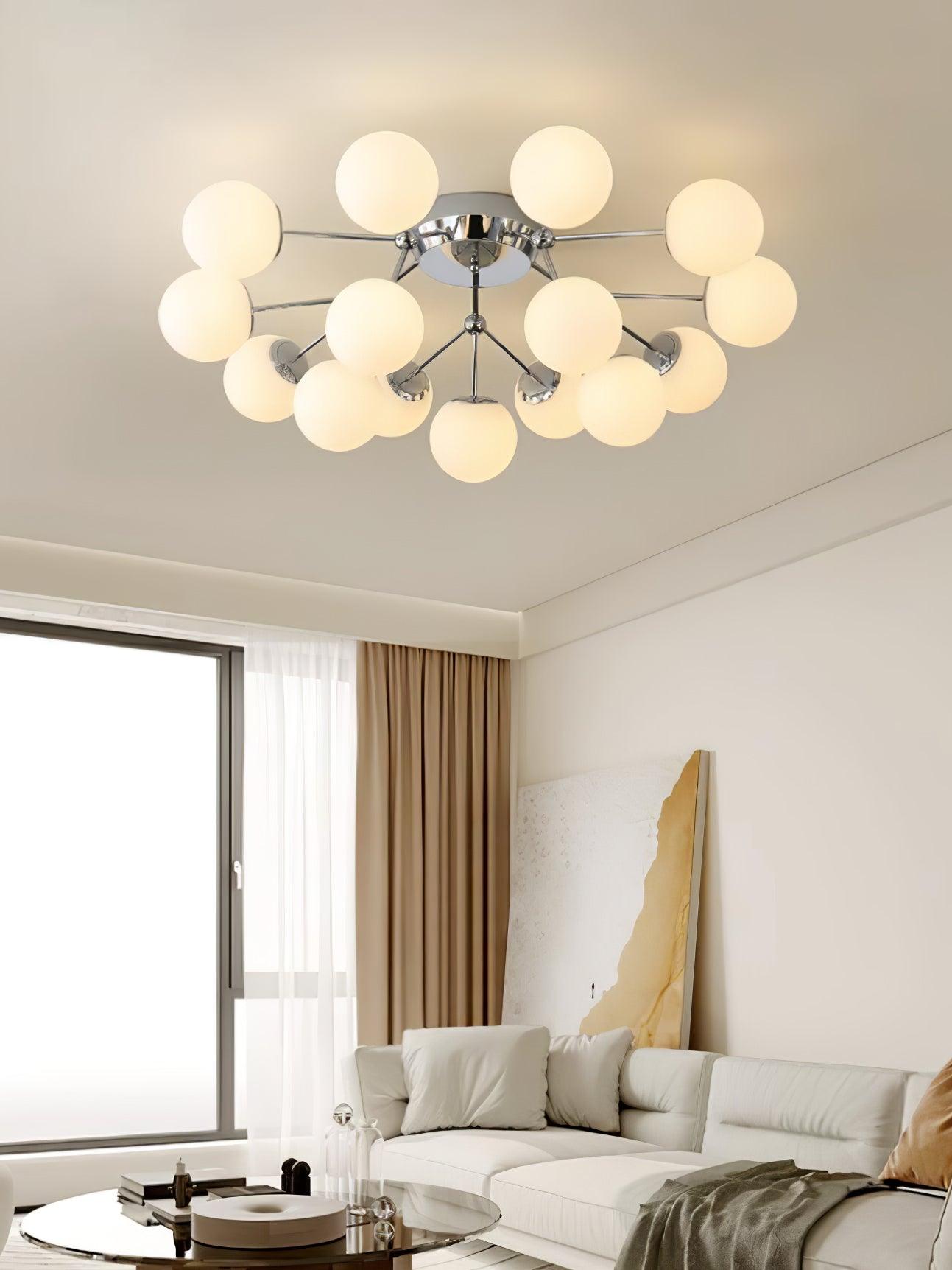 Olivia Luxury Glass Ceiling Lamp - Lamp Outdoor