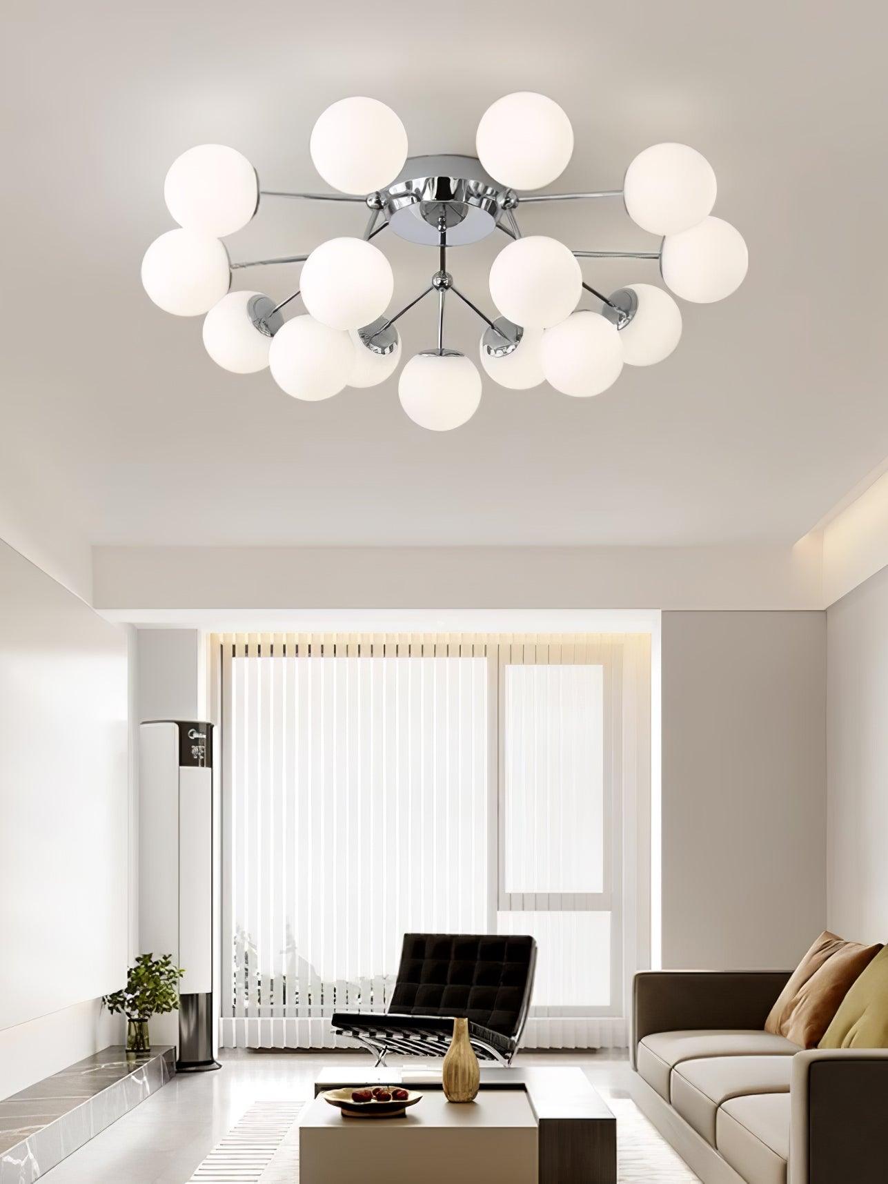 Olivia Luxury Glass Ceiling Lamp - Lamp Outdoor