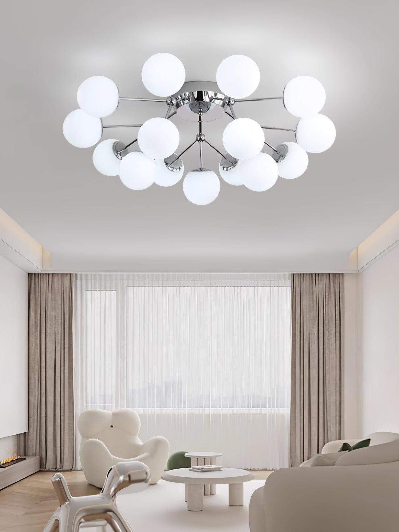 Olivia Luxury Glass Ceiling Lamp - Lamp Outdoor