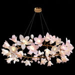 Circular Blossom Chandelier - Lamp Outdoor