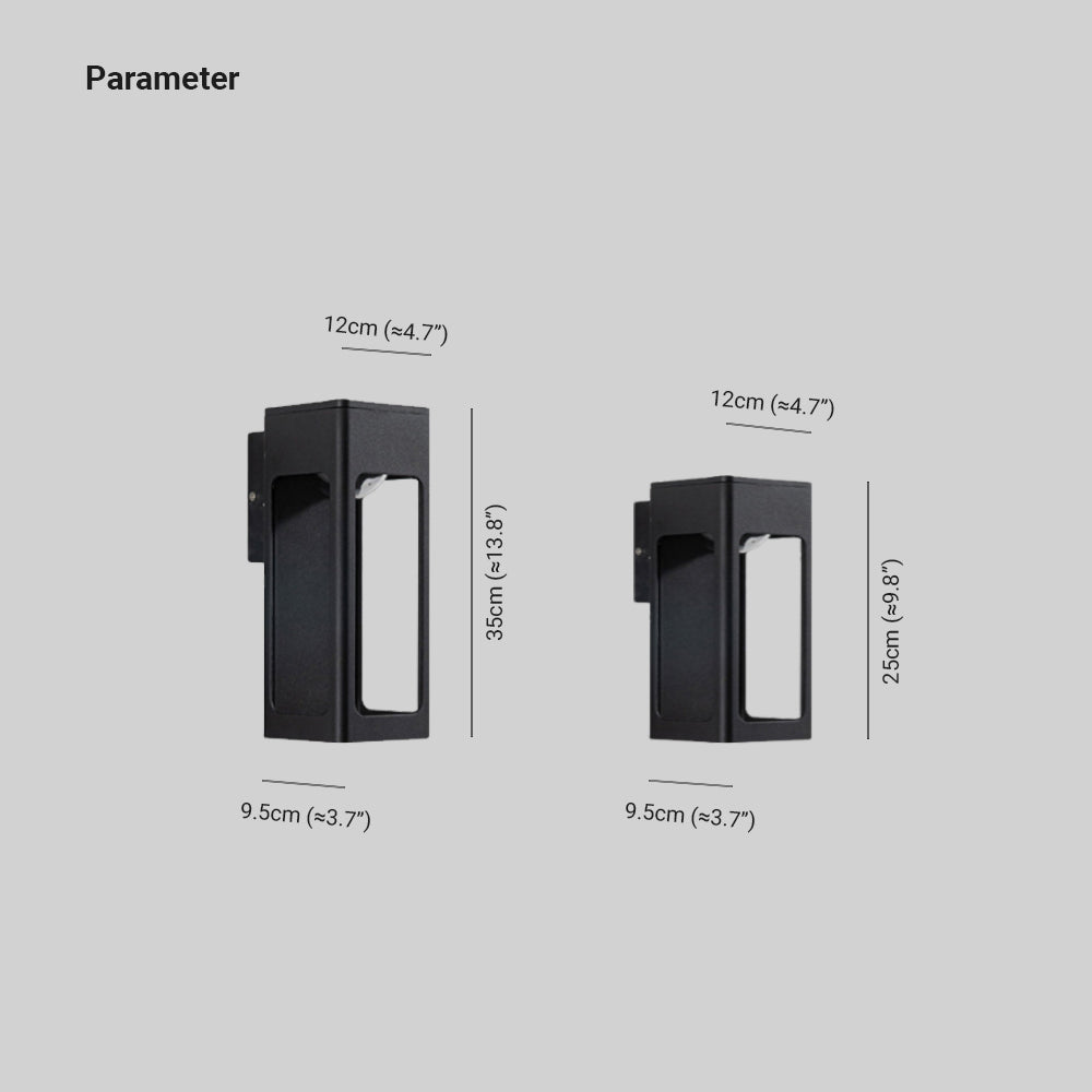 Ray Modern Waterproof Minimalist Geometric Outdoor Wall Light - Lamp Outdoor