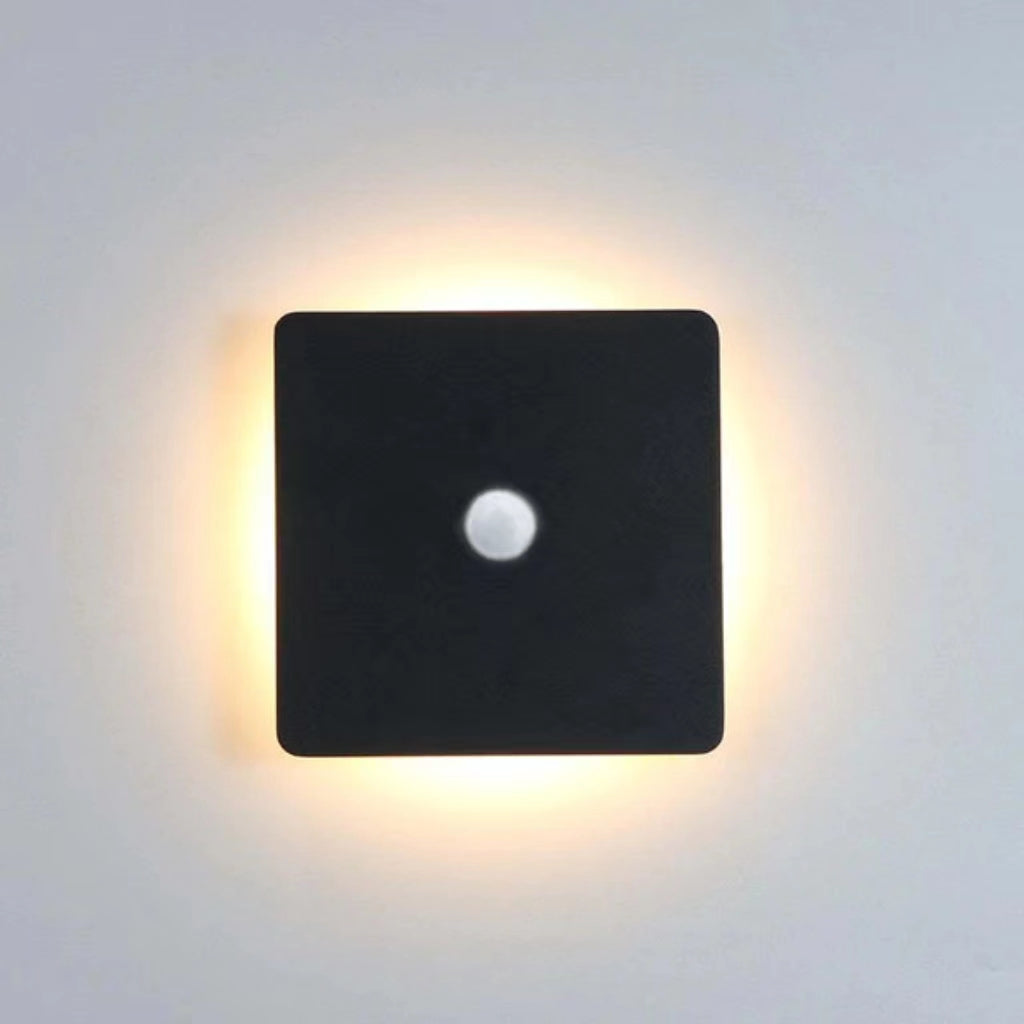 Ray Minimalist Round Square Outdoor Wall Lamp LED - Lamp Outdoor
